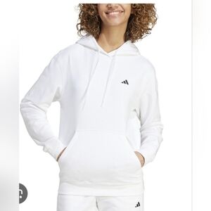Adidas White Hoodie -‎ Womens Size Large